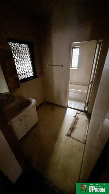 小牧原新田貸家の浴室