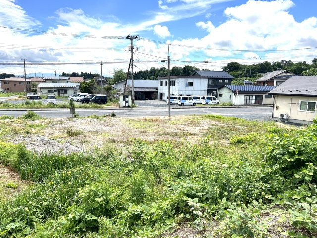 花巻市下幅　土地の外観