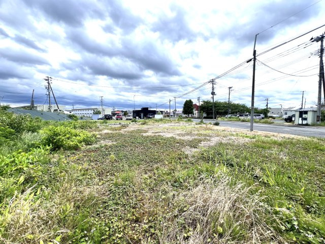花巻市下幅　土地の外観
