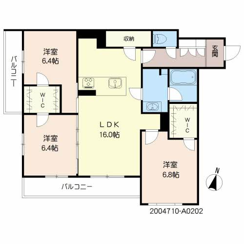 カレイドスコープ光の森の間取り