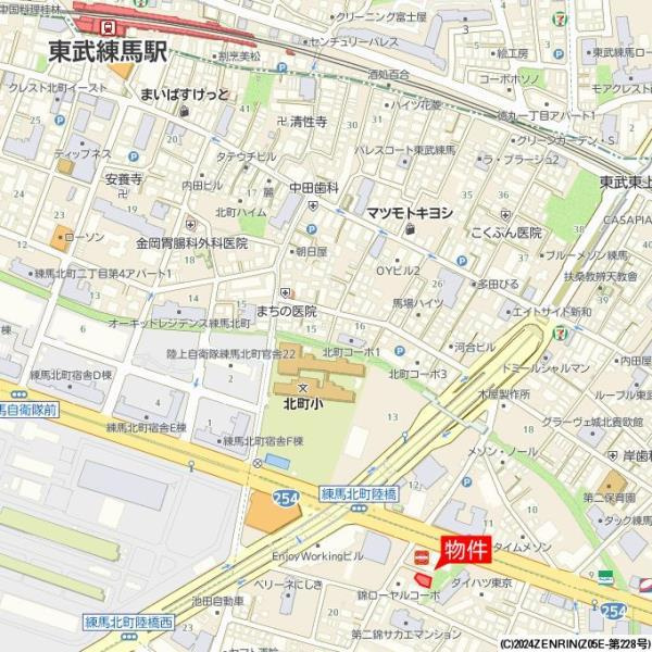 ヴィルクレールＩＩの地図