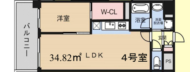 【間取り】 | グレイス阿倍野松崎