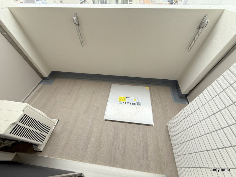 ファーストフィオーレ新町ファジスタ　仲介手数料無料のバルコニー