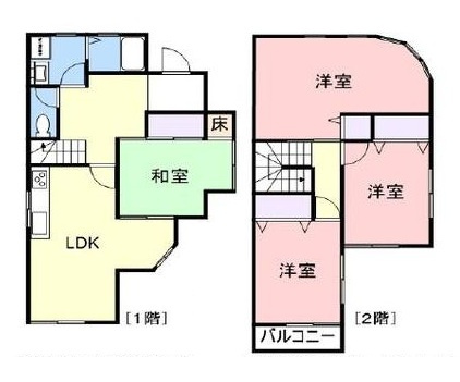 和歌山市梅原・中古戸建・114673の間取り