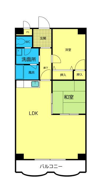 サンライフ天王台の間取り