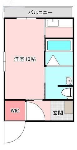 アスティオン常盤台 Dの間取り