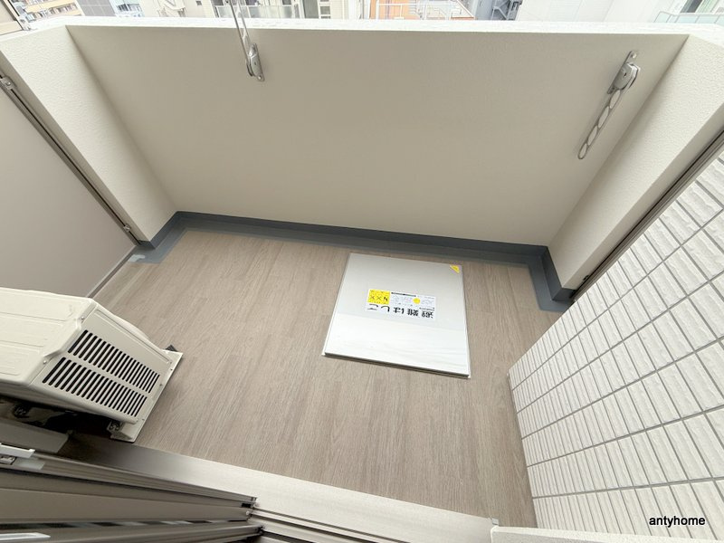 ファーストフィオーレ新町ファジスタ　仲介手数料無料のバルコニー