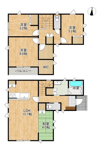 多賀城市鶴ケ谷2丁目の間取り