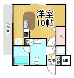 ブリストルの間取り
