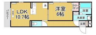 ユーフォリアの間取り