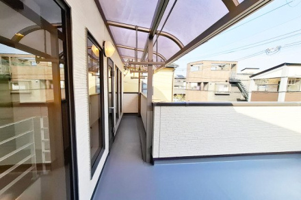 泉大津市板原町3丁目　中古戸建のバルコニー