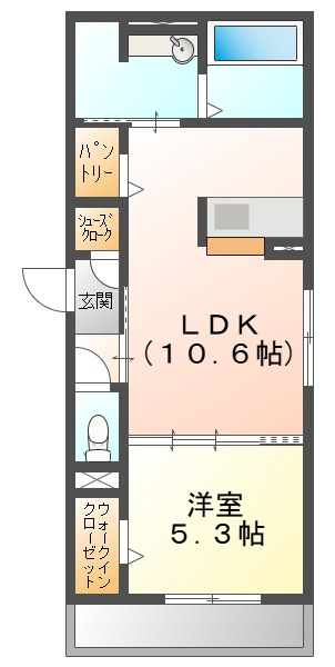 ラルゴスターダストの間取り