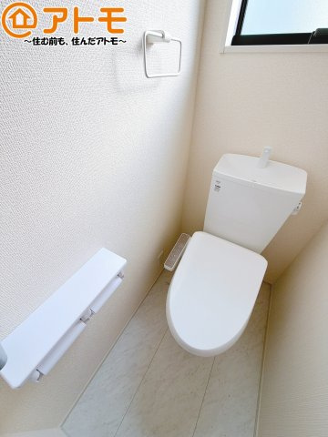 【トイレ】 | 島田市道悦4丁目　新築戸建　2号棟 | 毎日使うトイレだからこそ機能性を重視したいですよね！温水洗浄便座で快適な時間をお過ごしください♪