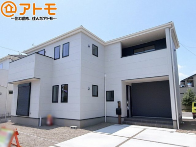 【外観】 | 島田市道悦4丁目　新築戸建　2号棟 | どっしりとした外観は安心感のあるマイホームを実感できますね♪