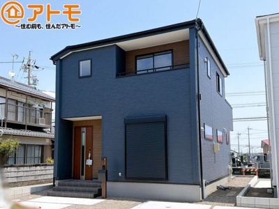 【外観】 | 島田市道悦4丁目　新築戸建　1号棟 | どっしりとした外観は安心感のあるマイホームを実感できますね♪