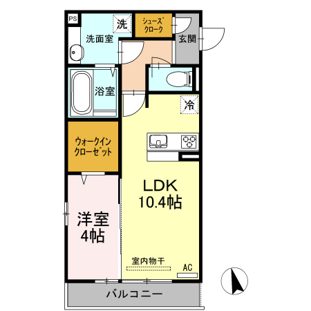 Ariaの間取り|使い勝手の良い間取りです♪
