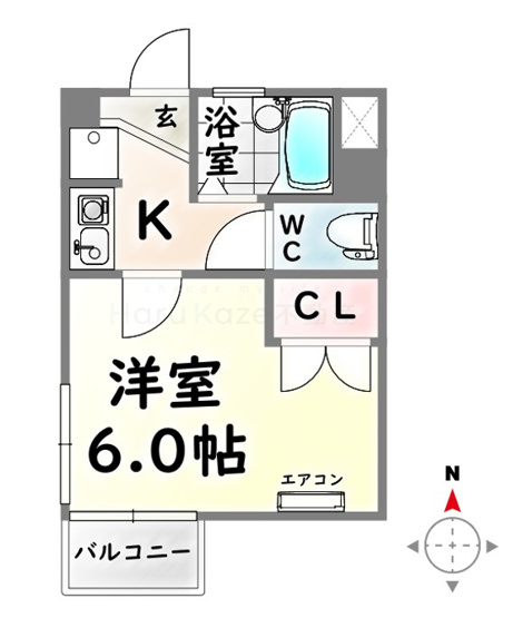 【間取り】 | パティオ瑞穂【名古屋市賃貸・2沿線利用可】