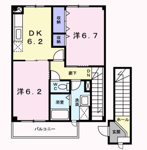 ソシアノールＩの間取り