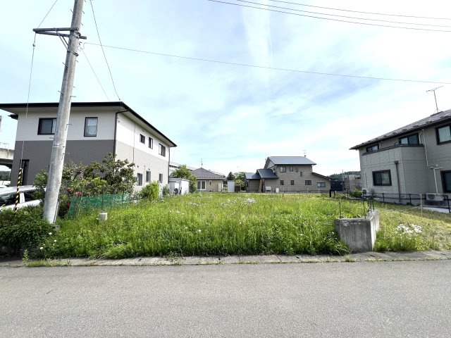花巻市胡四王一丁目　土地の外観