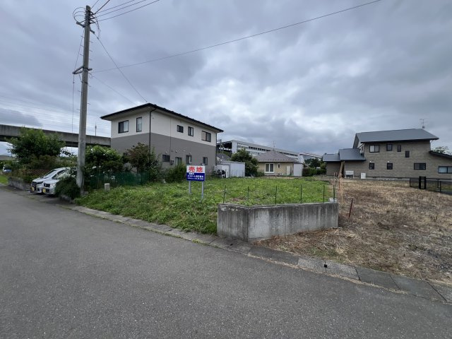 花巻市胡四王一丁目　土地の外観