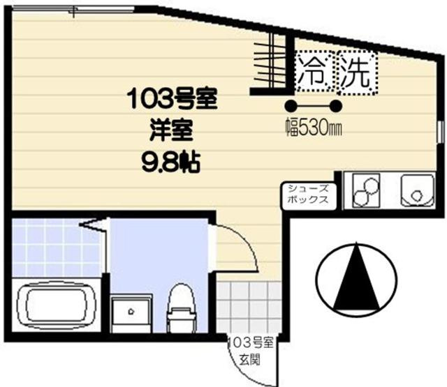 【間取り】 | スカイヒルズ羽田 | 間取図