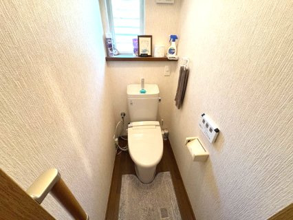 嵐山町廣野 中古戸建のトイレ|１階トイレ