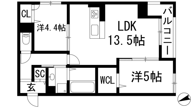 【間取り】 | Cocoonia（コクーニア）