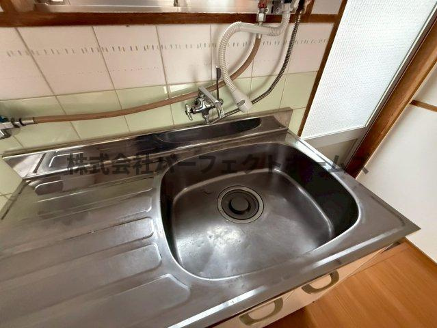 枚方市天之川町のテラスのキッチン|使いやすいキッチンです