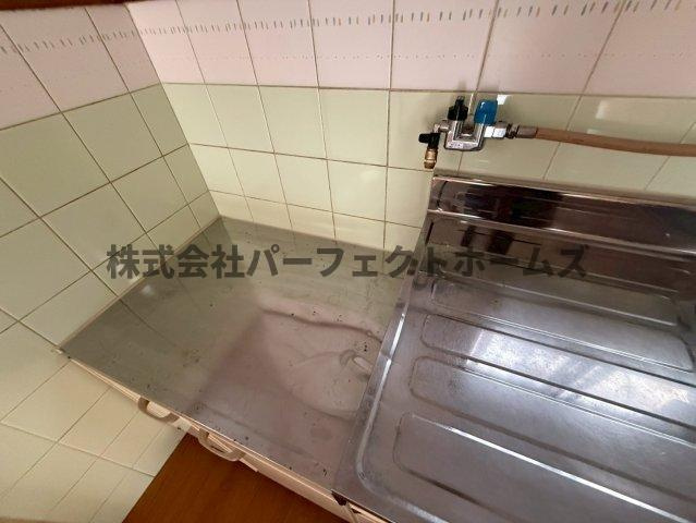 枚方市天之川町のテラスのキッチン|きれいなキッチンです