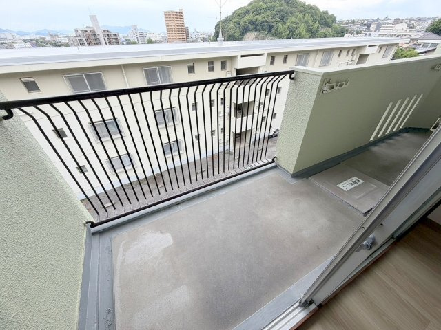 井東コーポラスのバルコニー