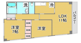 【間取り】 | サンバレー・ファイブ | 間取りです。