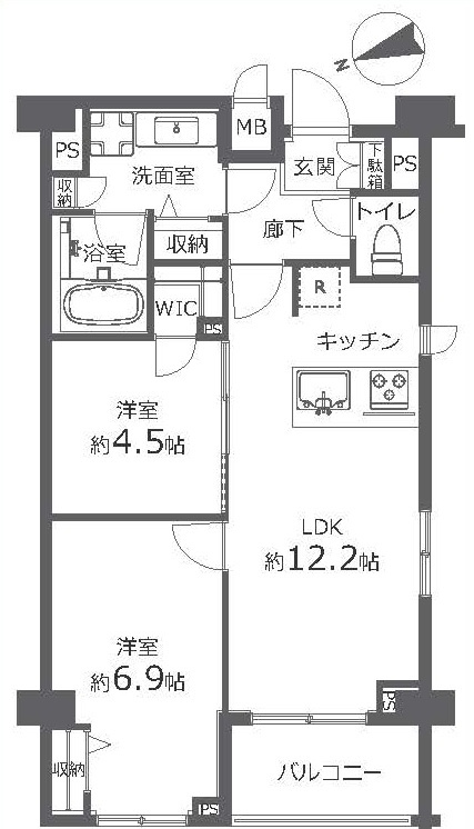 【間取り】の画像