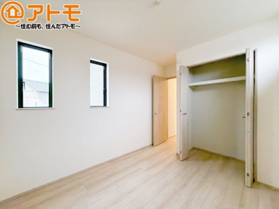 【子供部屋】 | 島田市旭2丁目　新築戸建　全1棟 | 収納スペースもしっかり確保したお部屋は、収納家具の数も減らせるのでお部屋を広く使えます！