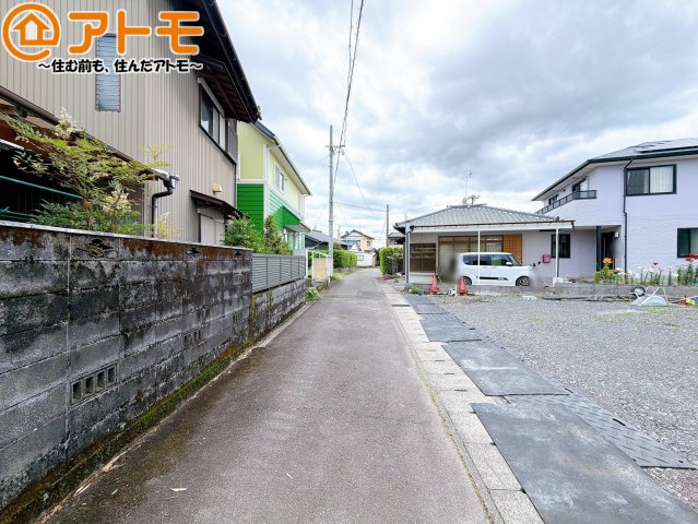 【前面道路含む現地写真】 | 島田市旭2丁目　新築戸建　全1棟
