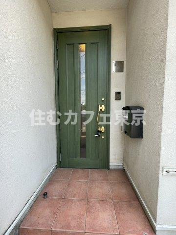 メゾネットくにたちの玄関