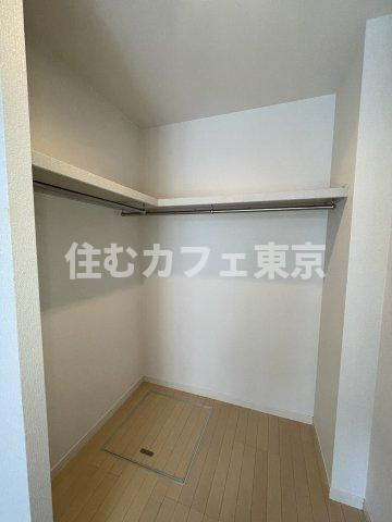 メゾネットくにたちの収納|ウォークインクローゼットです