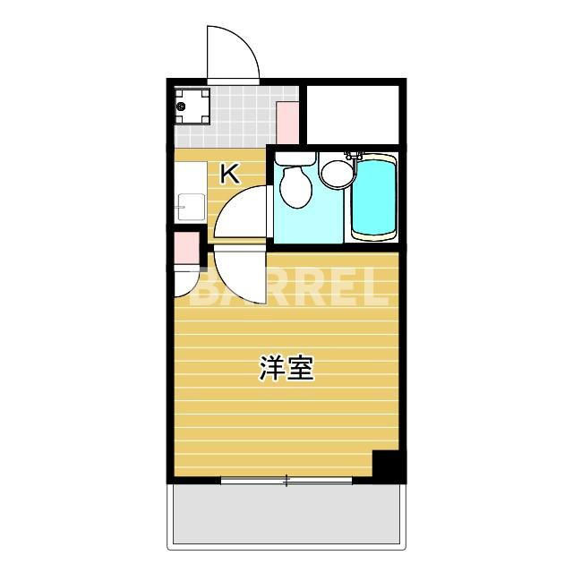 リーガル塚本Ⅲの間取り
