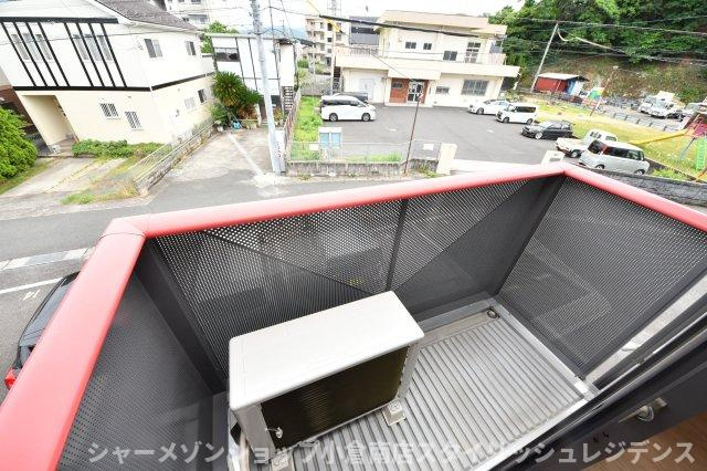 ドゥソレイユ２１のバルコニー