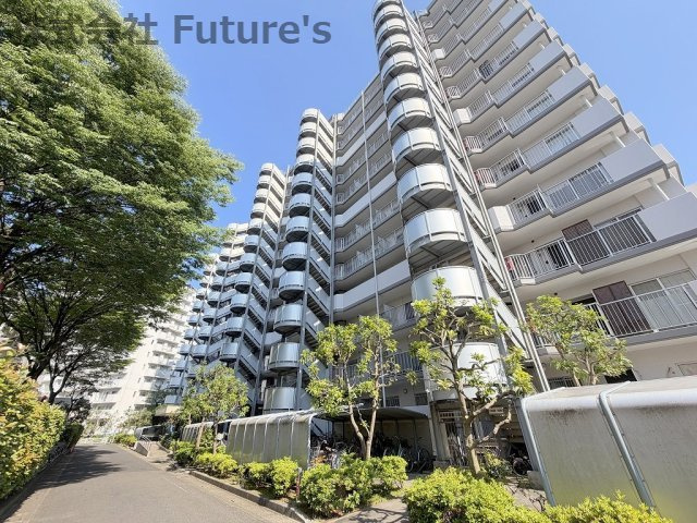 パークフィールドみさと2街区2号館の外観|ペットと暮らせるマンションです