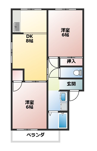 ファミール栄の間取り