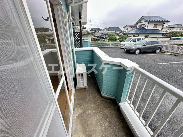 ヴァン・デールＡのバルコニー|高崎、前橋のお部屋探しはエンドスケープまで！お客様の理想お聞かせ下さい♪