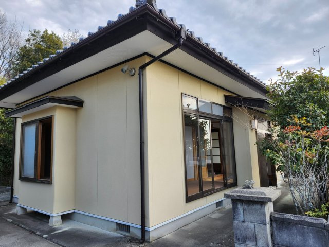 ソーラー発電システム平屋建住宅の外観|離れの外観です