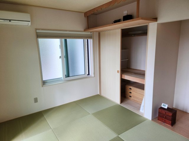 ソーラー発電システム平屋建住宅の和室|日本らしい落ち着いた雰囲気の和室です