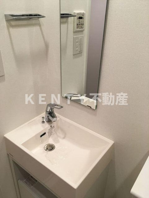 【洗面所】 | ルクレ西馬込 | 脱衣スペースもあります