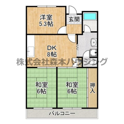 【間取り】 | 　ホワイエ・アンノマエ