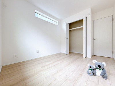 【洋室】 | 前橋市南町2丁目　新築住宅 | 広さはお子様の勉強部屋にも適した広さ！
勉強机や本棚などの家具を置いてもフリースペースも確保することができます。