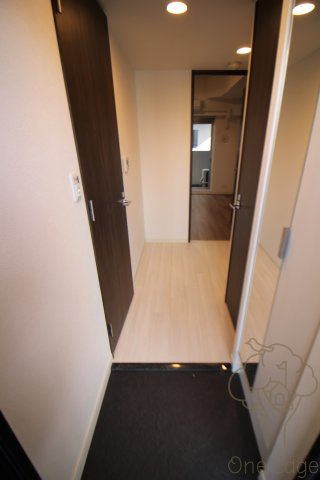 プレサンス梅田の玄関