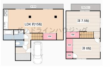 播磨町古宮5丁目インナーガレージ付戸建