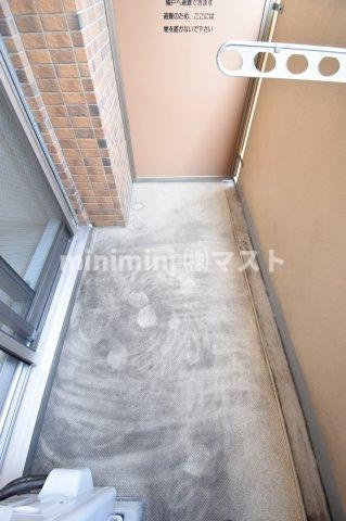 大阪市西区西本町１丁目の賃貸マンションのバルコニー|※別号室参考写真