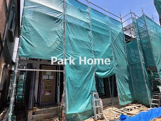高知市介良乙 -11期2棟1- 新築戸建ての外観|1号棟　2026.7月：建築中